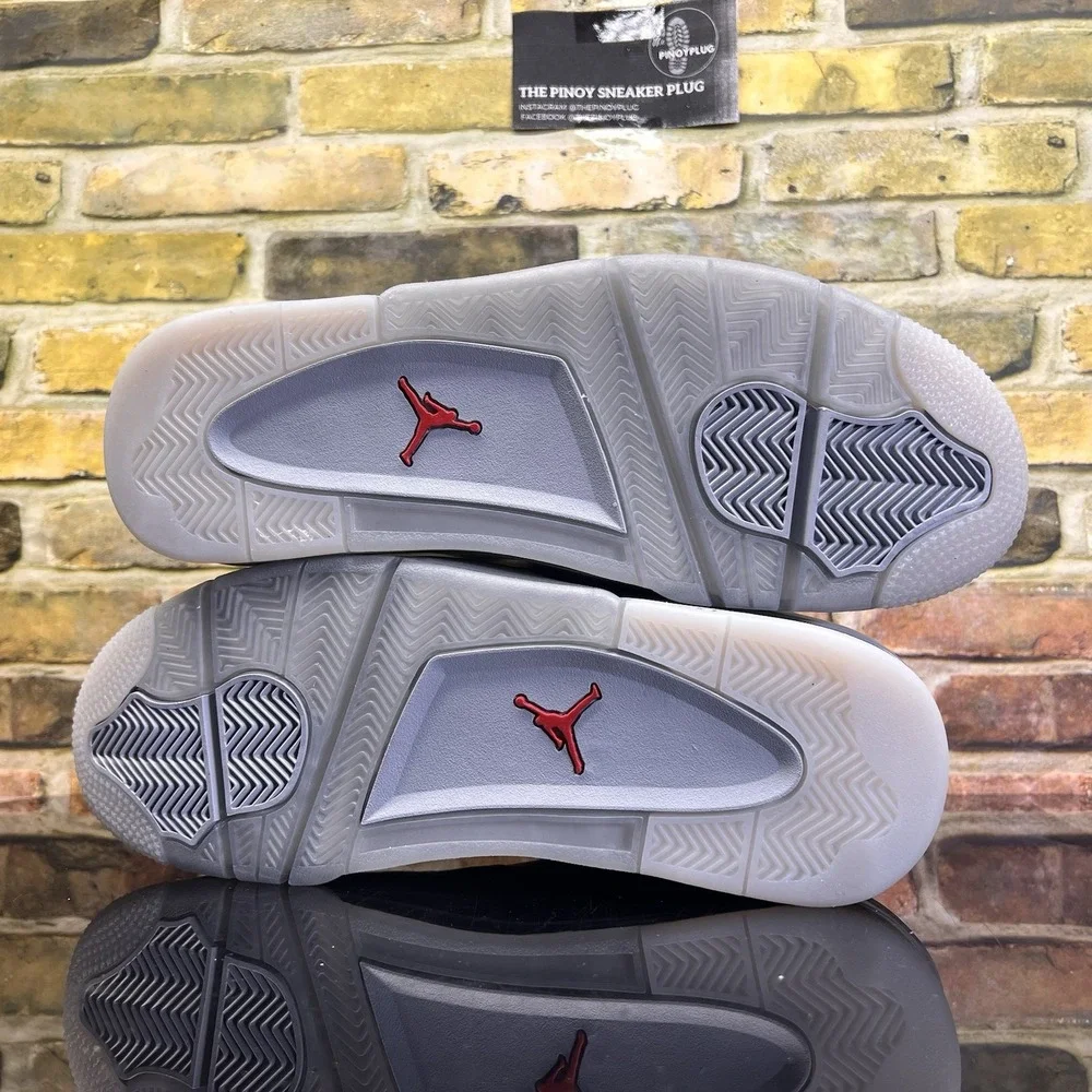 Nike Air Jordan 4 RM Wolf Grey Men Size 11.5 Casual Lifestyle Shoes Sneakers